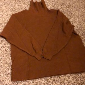 Free People Tunic Turtleneck Sweater